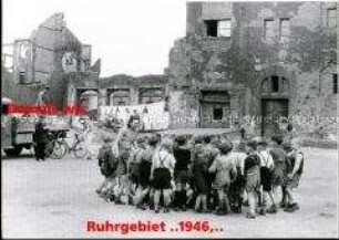 Kinder in Essen, 1947