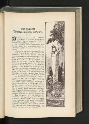 Die Pariser Theater-Saison 1898/99
