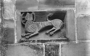 Relief mit Löwen