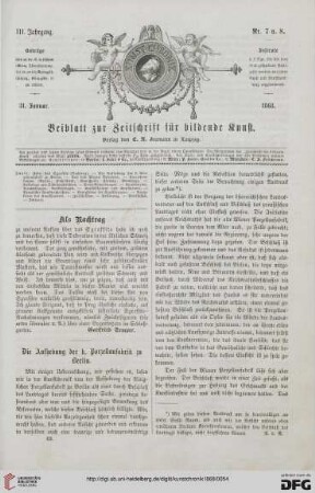 Die Aufhebung der k. Porzellanfabrik zu Berlin