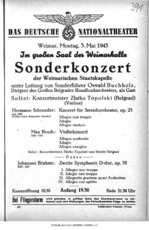 Sonderkonzert