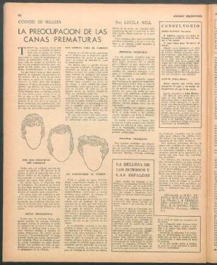 La preocupación de las canas prematuras : Código de belleza