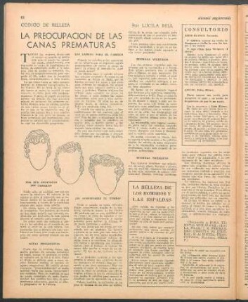La preocupación de las canas prematuras : Código de belleza