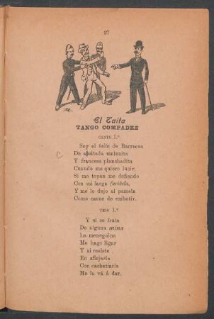 El taita : Tango compadre
