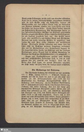 Die Wallanlage bei Doberenz