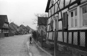 Straßenpartie in Bulach.