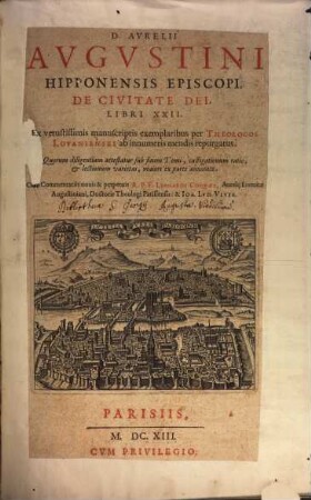 De civitate Dei libri XXII