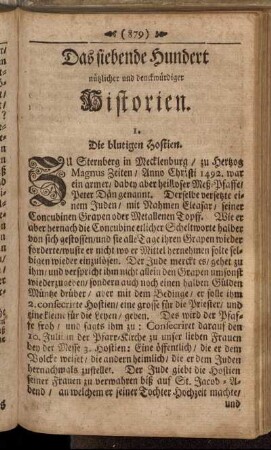 Das siebende Hundert nützlicher und denckwürdiger Historien.