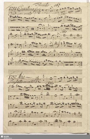 1752. Aria: Se mai senti spirarti / Cimarosa, D.