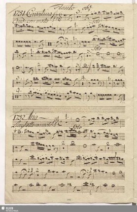 1752. Aria: Se mai senti spirarti / Cimarosa, D.