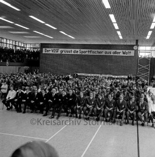 C.I.P.S. (Confédération Internationale de la Pêche Sportive) 16. Welt-Wettfischen: Stormarnhalle: Eröffnungsveranstaltung: Gäste
