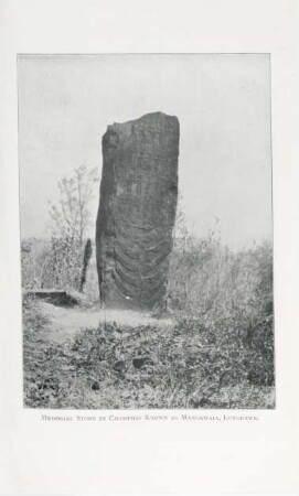 Memorial stone in Champhai known as Mangkhaia, Lungdawr