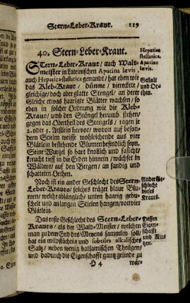 40. Stern-Leber-Kraut. - 53. Hasell-Wurtz.