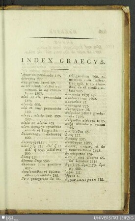Index Graecus