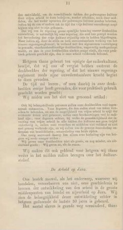 De arbeid op Java