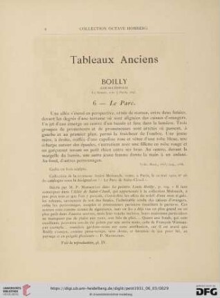 Tableaux anciens (No. 6 - 37)