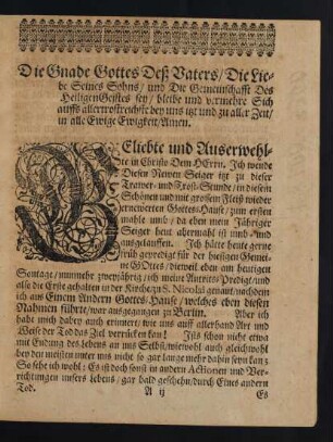 Die Gnade Gottes Deß Vaters/ [...]