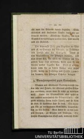 3. Verwahrungsmittel gegen Gartenfeinde.
