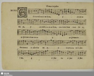 XXXI. Crecquillon, Thomas: Cor mundum crea
