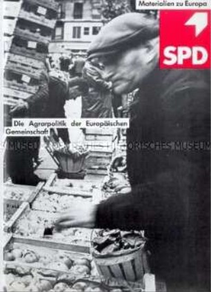 Informationsschrift der SPD zur Arbeit des Europaparlaments