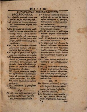 Dissertatio Inauguralis Juridica De Restricta Ædificandi Libertate, Eiusque Præcipuo Effectu, Qui Consistit In Novi Operis Nunciatione
