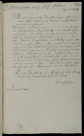 Striktes Vorgehen gegen die Verbleibenden Mitglieder der „Eddigehäuser Gesellschaft“ und das nächtliche Lärmen.