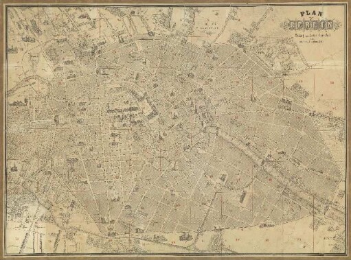 Plan von Berlin