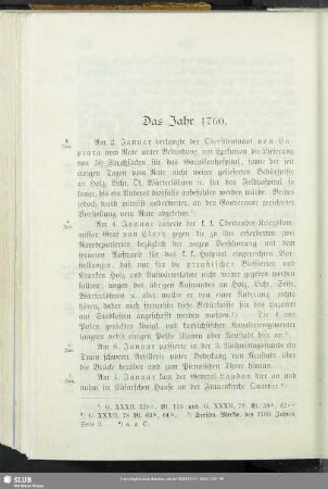 Das Jahr 1760