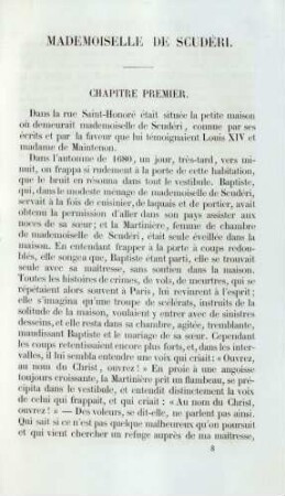 Mademoiselle de Scudéri