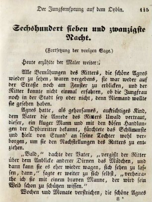 Sechshundert sieben und zwanzigste Nacht