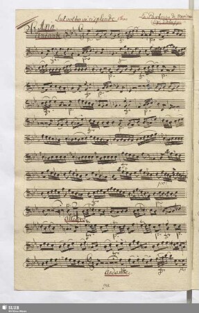 26. Aria: Sul volto vi risplende un raggio di beltà / Galuppi, B.