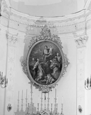 Die Madonna erscheint dem heiligen Filippo Neri