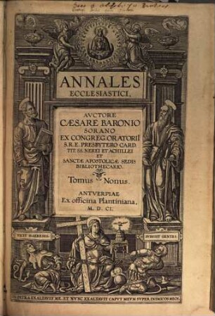 Annales Ecclesiastici, Tomus Nonus
