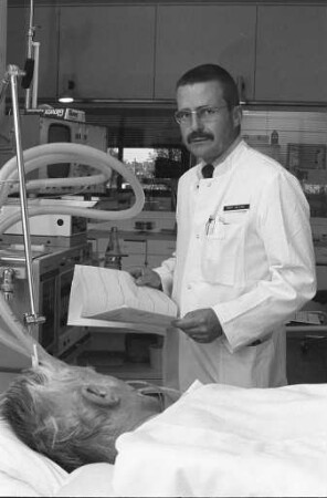 Städtisches Klinikum Karlsruhe. Neuer Chefarzt der II. Medizinischen Klinik Prof. Dr. Helmuth Memel