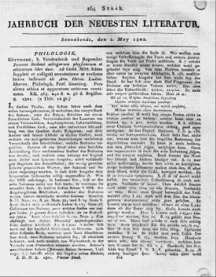 1802-05-01 : 264. Stück