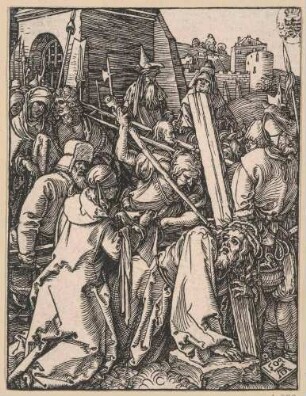 Kleine Passion, Blatt 22: Die Kreuztragung