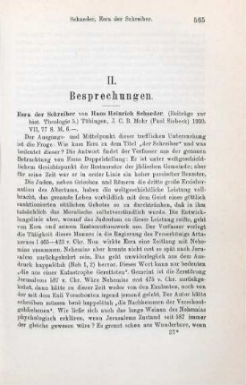 Besprechungen
