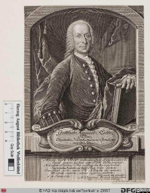 Bildnis Gottlieb August Kette