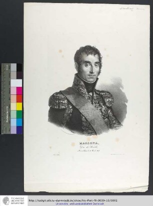 Massena, Duc de Rivoli : Mort à Paris, le 4 Avril 1817