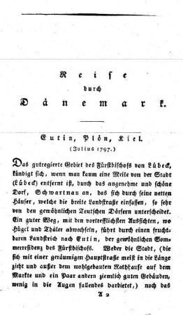 Eutin, Plön, Kiel. Jul. 1797.)