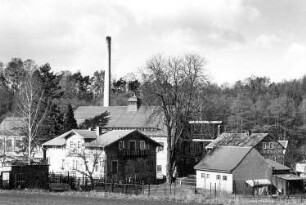 Dürrröhrsdorf-Dittersbach-Dittersbach. Ehem. Papierfabrik an der Wesenitz