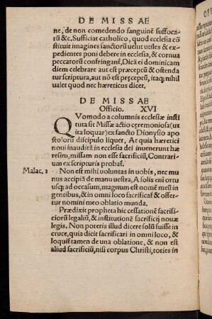 FF7v-GG5r, De Missae Officio. XVI. - De Votis XVII.