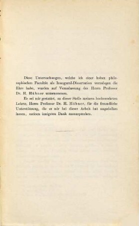 Ueber die Einwirkung von Salpetersäure auf Diäthyl-m-amidobenzoësäure : Inaug. Diss.
