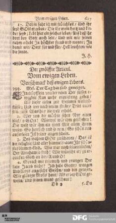 Glaubens-Lieder vom ewigen Leben.