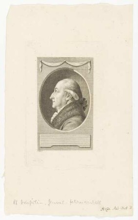 Bildnis des Friedrich von Hotze