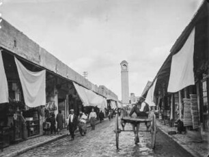 Geschäftstraße : Straße durch den Basar von Adana
