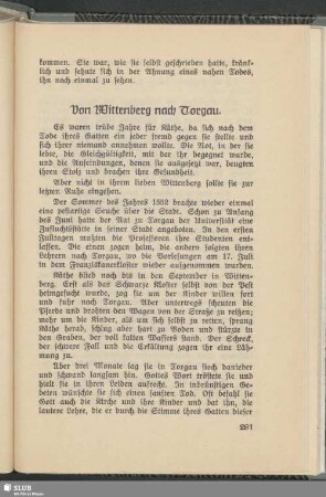 Von Wittenberg nach Torgau