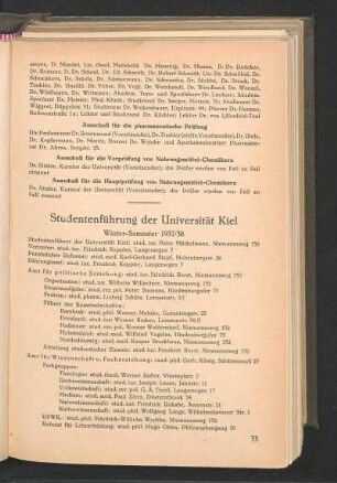 Studentenführung der Universität Kiel