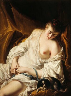 Schlafende Frau (Die wachsame Treue)