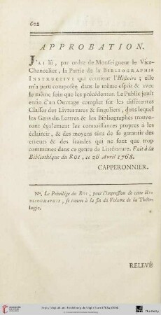 Approbation